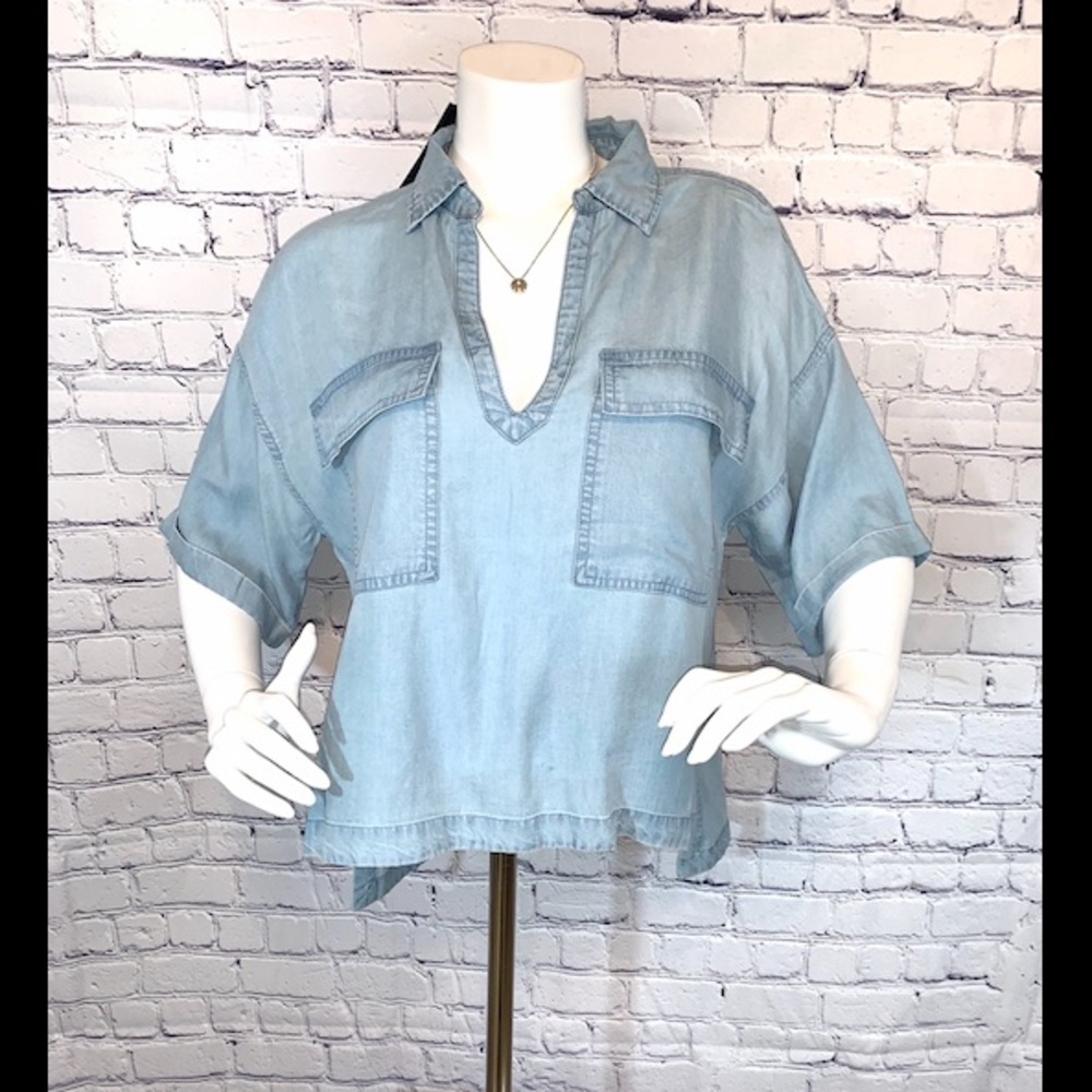 Blue Jean Blouse